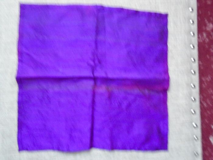 Dupion  silk square, altar cloth, Card reading cloth. Silk fabric