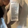 Tommy Hilfiger Cream Textured Knit Polo Shirt Size S Image 5
