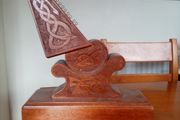 Celtic Harp on base