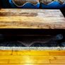 antique wooden coffee table Image 4