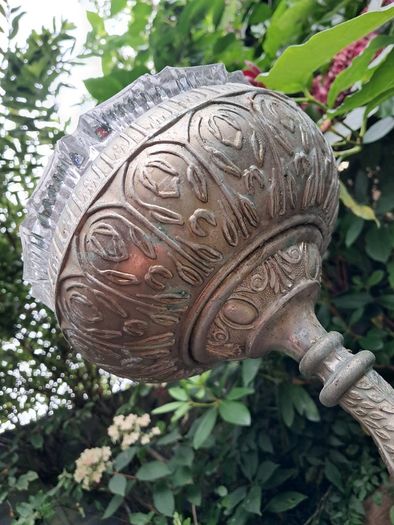 Highly Decorative Standing Ashtray