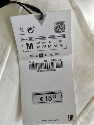 Zara Bralette BNWT