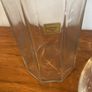 Luminarc ( Made in France ) Mid Century Blue Stemmed Wine Glasses ( 4 ) and a Free Luminarc Lidded Decanter Image 2