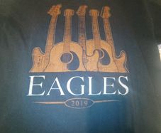 The Eagles Graphic Band T-shirt size large