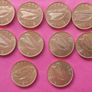 Ireland 1968  Set Of 10 Uncirclulated 1d Collector Coins Image 2