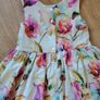 Flowery White Dress  Age 5-6 Image 5