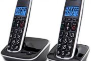 Cordless Home Phone Set 2 Phones