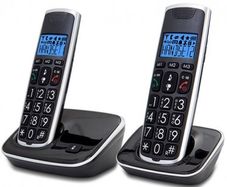 Cordless Home Phone Set 2 Phones