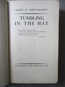 Tumbling In The Hay By Oliver St John Gogarty