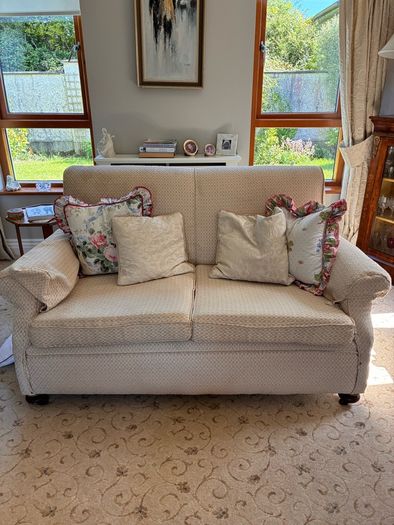 2 seater couch & 2 matching armchairs