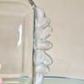 Mid Century Walther Crystal Glass Dish, Vintage West Germany Image 4