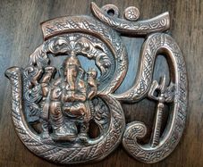 Om Genesh Wall Hanging