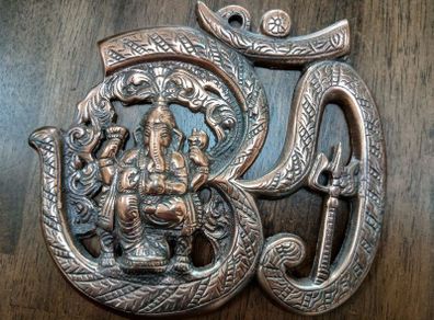 Om Genesh Wall Hanging