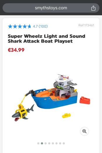 Shark Attack Boat Playset