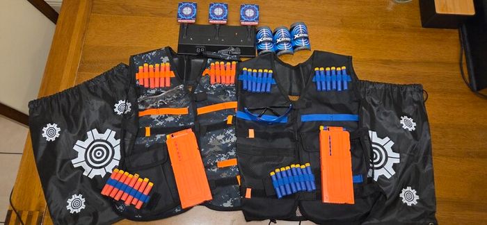 Tactical vests for Nerf play