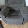 Sofa 3 seater recliner with 2 recliner armchairs. Image 3