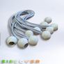 Large white bungee ball ties,30cm ( 30 pk ) Image 7
