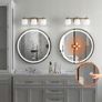 LED Bathroom Mirror Black Frame Antifog Image 10