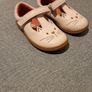 Girls Clarks Flash Ears kitten cat off white 6.5f shoe Image 2