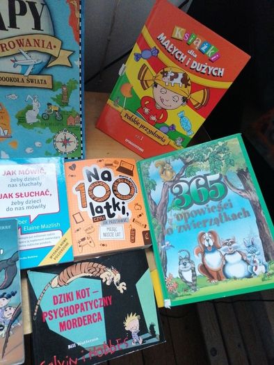 books and comics - polish language