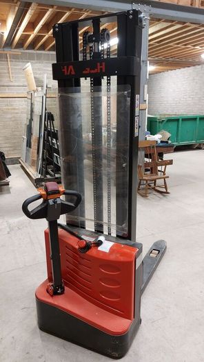 Electric Pallet Stacker, Hangcha CDD15  1.5T 3.5m Lift Forklift