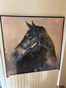horse canvas picture