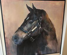horse canvas picture