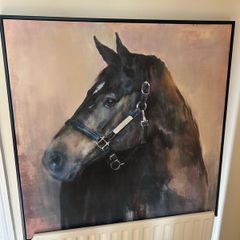 horse canvas picture
