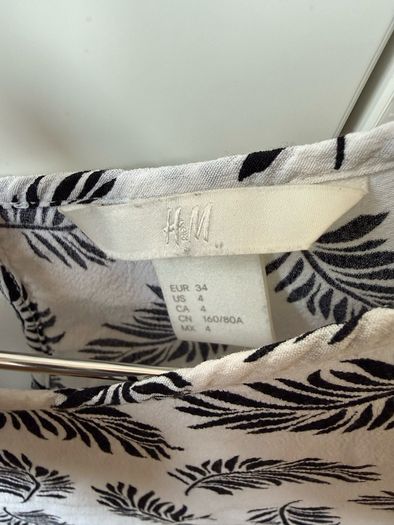 H&M women ladies short sleeve top