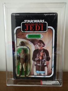 Lando Skiff Guard Star Wars ROTJ AFA 75 Vintage Figure