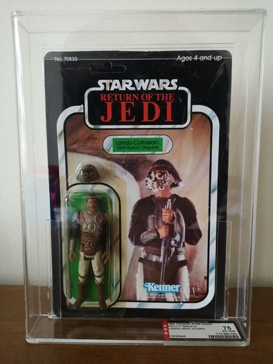 Lando Skiff Guard Star Wars ROTJ AFA 75 Vintage Figure