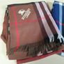 Burberry scarf scarves blue brown tartan check Image 3