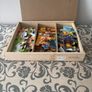 3 Paw patrol puzzles with wooden storage box & base Image 4