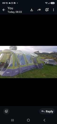 Vango Illusion 800 xl airbeam tent