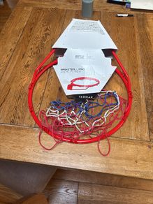 Basketball ring and net