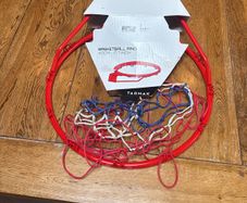 Basketball ring and net