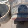 oak whisky barrel planters Image 2
