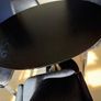 Kitchen table, round, black 100cm Image 5