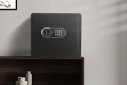 Safe, 33.9 L Home Safe, Steel Security Safe with Digital Keypad and 2 Keys, Cabinet Safe with Fire-proof Bag, Protect Cash, Gold, Jewelry, Documents for Home, Hotel, 40.1 x 30.0 x 35.1 cm