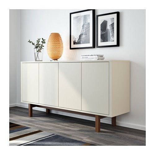 Original ikea stockholm sideboard cream and walnut