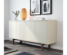 Original ikea stockholm sideboard cream and walnut