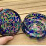 Art Glass Trinket Jewellery Jar Image 3