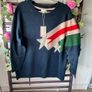 jumper bnwt navy patterned jumper size large Monsoon Image 3