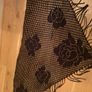 Exquisite hand crocheted Spanish shawl Image 2