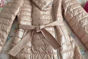 Lovely metallic beige coat size 10/12