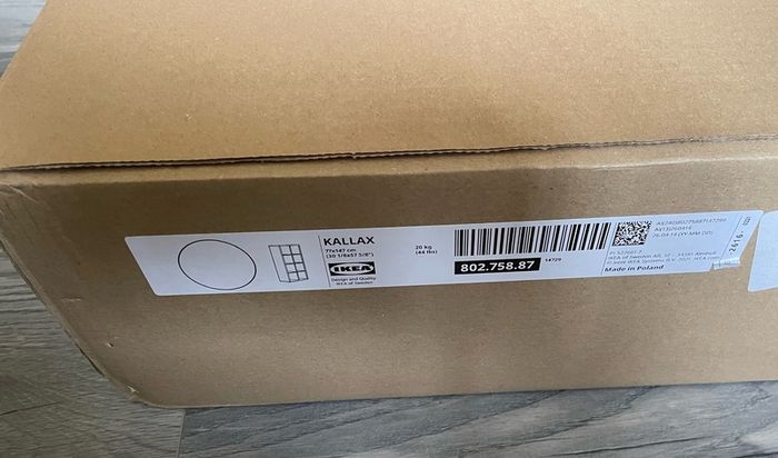Ikea Kallax Shelving Unit - White