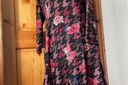Paco boutique wine hanky hem dress size 16 - new