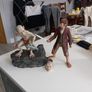 Neca Frodo and Gollum Lotr 1/4 scale figures Image 7