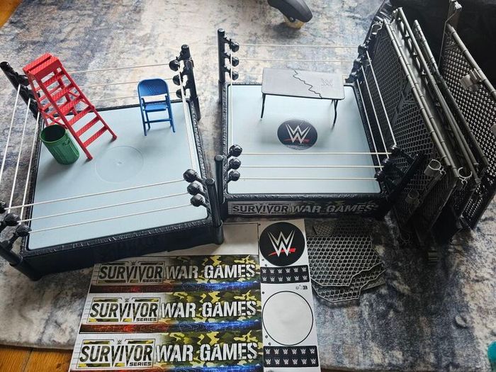 Wwe Ring With Cage