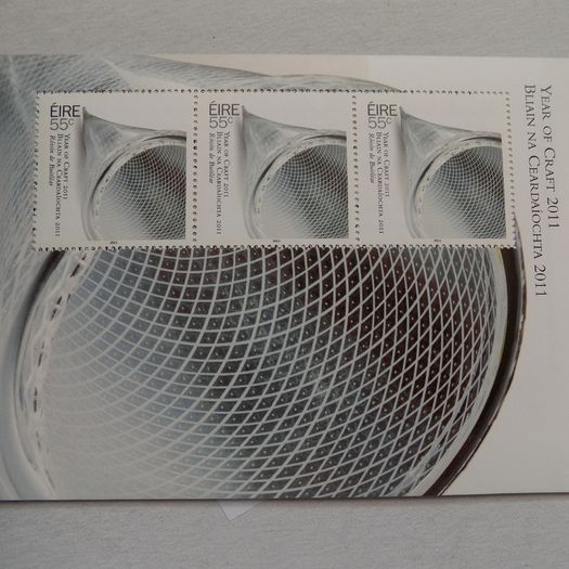Ireland 2011.Year of Crafts.Prestige Stamp Booklet.Complete Five panes.Mint never hinged.